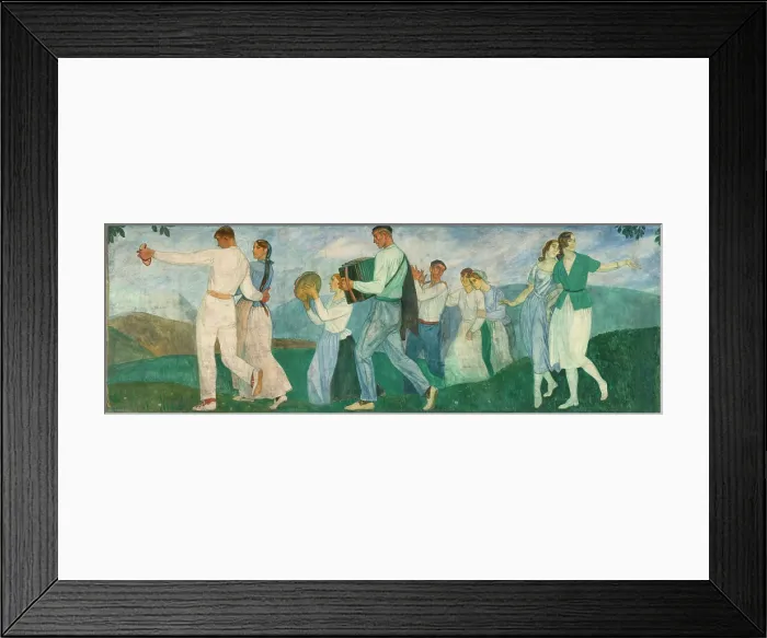 Framed Print : At the Pilgrimage Festival I, c1917-1918. Creator: Arteta, Aurelio (1879-1940) Framed Print : At the Pilgrimage Festival I, c1917-1918. Creator: Arteta, Aurelio (1879-1940)