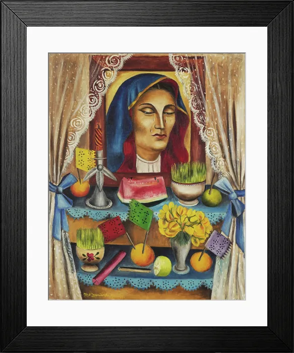 Framed Print : Friday of Sorrows, 1944-1945. Creator: Izquierdo, Maria (1902-1955) Framed Print : Friday of Sorrows, 1944-1945. Creator: Izquierdo, Maria (1902-1955)