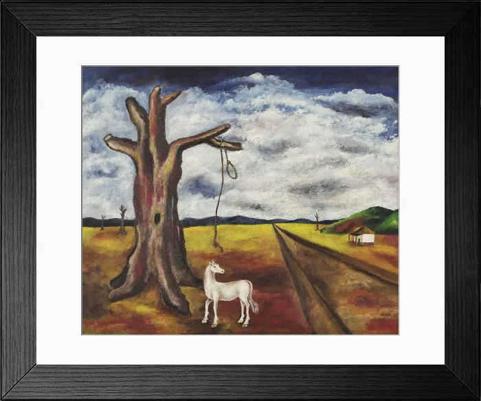 Framed Print : The Noose (La soga), 1947. Creator: Izquierdo, Maria (1902-1955) Framed Print : The Noose (La soga), 1947. Creator: Izquierdo, Maria (1902-1955)
