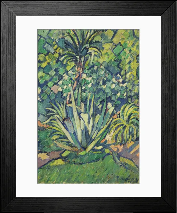 Framed Print : The Garden, 1914. Creator: Marussig, Pietro (1879-1937) Framed Print : The Garden, 1914. Creator: Marussig, Pietro (1879-1937)