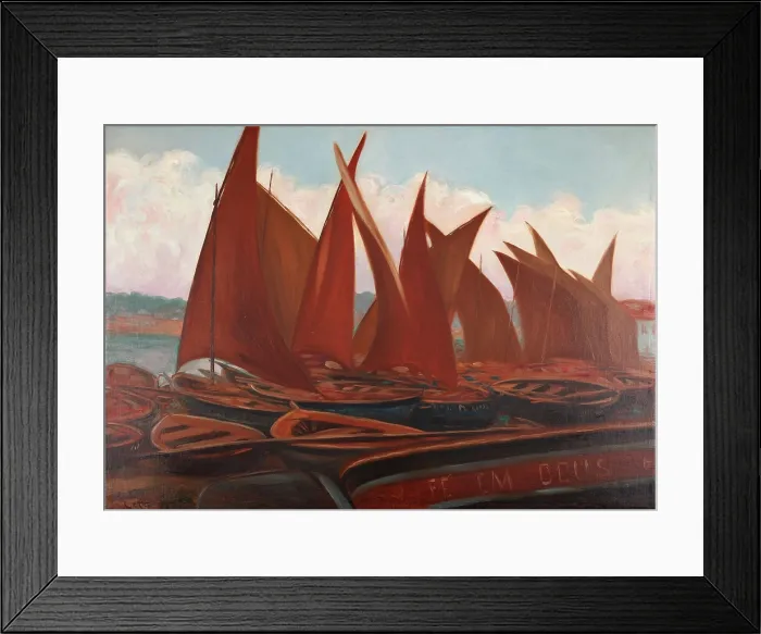 Framed Print : Landscape. Leca da Palmeira, 1905. Creator: Carneiro, Antonio (1872-1930) Framed Print : Landscape. Leca da Palmeira, 1905. Creator: Carneiro, Antonio (1872-1930)