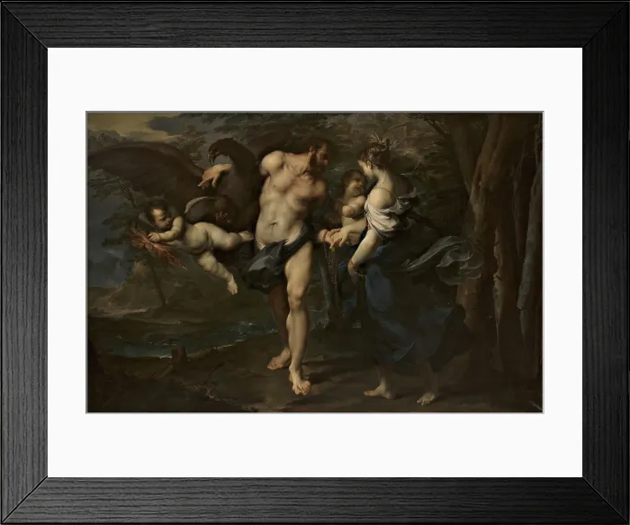Framed Print : Jupiter and Ceres, c1705. Creator: Viani, Domenico Maria (1668-1711) Framed Print : Jupiter and Ceres, c1705. Creator: Viani, Domenico Maria (1668-1711)