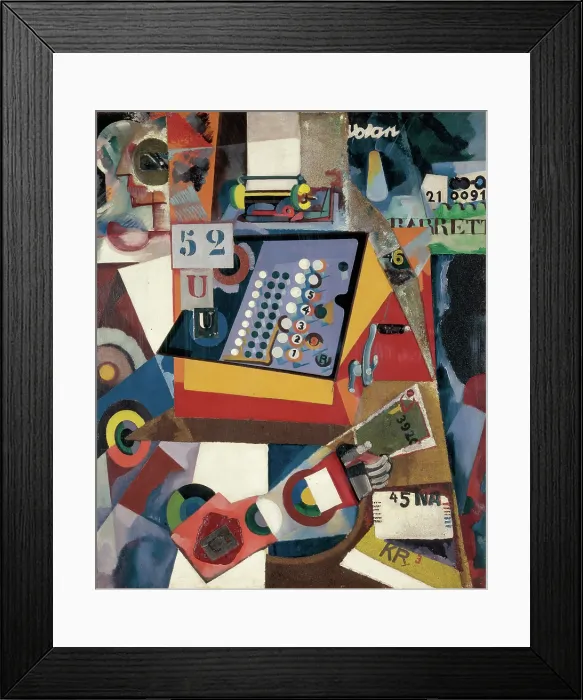 Framed Print : Untitled (Cash Register), c1917. Creator: Souza-Cardoso, Amadeo de (1887-1918) Framed Print : Untitled (Cash Register), c1917. Creator: Souza-Cardoso, Amadeo de (1887-1918)