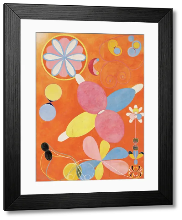 Framed Print : The Ten Largest, No. 4, Youth, 1907. Creator: Hilma af Klint (1862-1944) Framed Print : The Ten Largest, No. 4, Youth, 1907. Creator: Hilma af Klint (1862-1944)