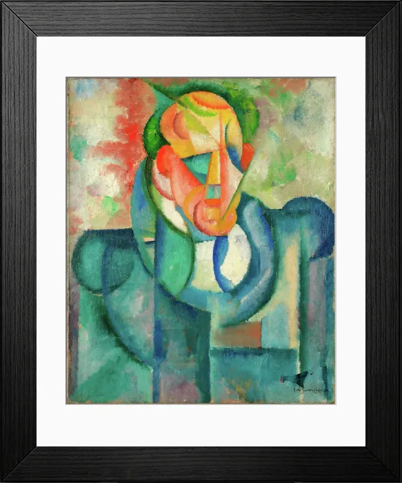 Framed Print : Untitled, c1913. Creator: Souza-Cardoso, Amadeo de (1887-1918) Framed Print : Untitled, c1913. Creator: Souza-Cardoso, Amadeo de (1887-1918)