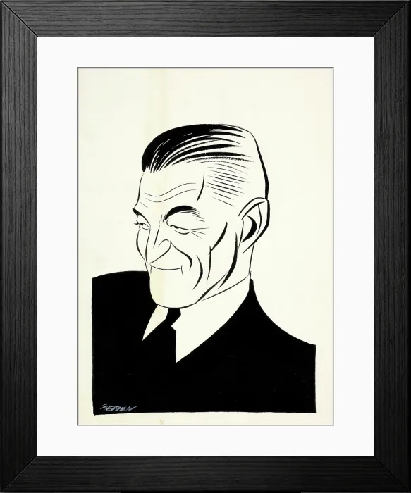 Framed Print : Ernest Thurtle, between 1939 and 1946. Creators: Central Office of Information, Stephen Roth Framed Print : Ernest Thurtle, between 1939 and 1946. Creators: Central Office of Information, Stephen Roth
