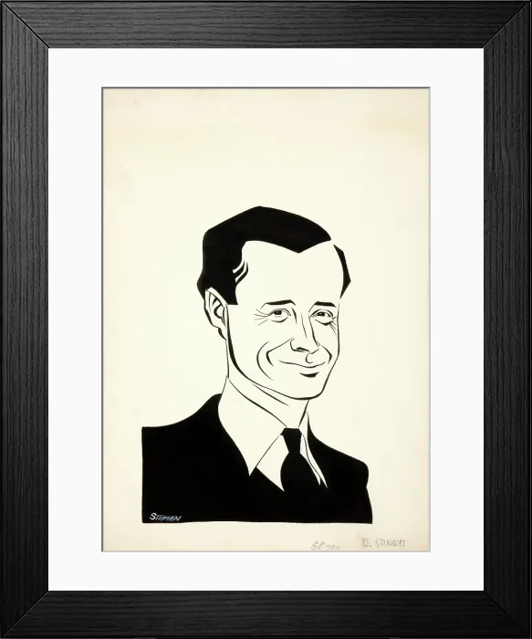Framed Print : Duncan Sandys, between 1939 and 1946. Creators: Central Office of Information, Stephen Roth Framed Print : Duncan Sandys, between 1939 and 1946. Creators: Central Office of Information, Stephen Roth