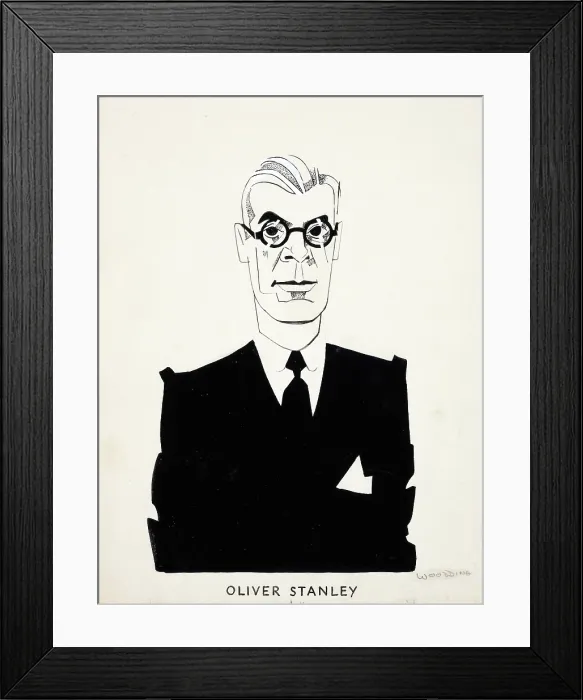 Framed Print : Oliver Stanley, between 1939 and 1946. Creators: Central Office of Information, John Musgrave-Wood