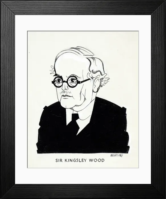 Framed Print : Sir Kingsley Wood, between 1939 and 1946. Creators: Central Office of Information, John Musgrave-Wood Framed Print : Sir Kingsley Wood, between 1939 and 1946. Creators: Central Office of Information, John Musgrave-Wood