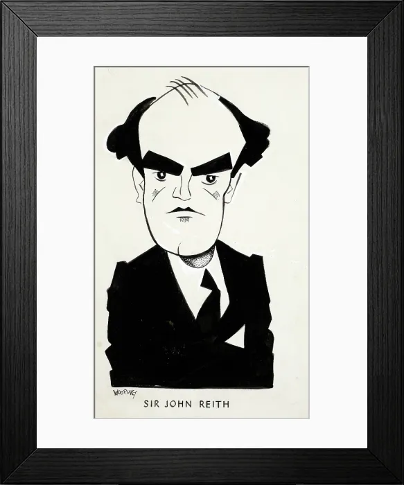 Framed Print : Sir John Reith, 1st Baron Reith, between 1939 and 1946. Creators: Central Office of Information, John Musgrave-Wood Framed Print : Sir John Reith, 1st Baron Reith, between 1939 and 1946. Creators: Central Office of Information, John Musgrave-Wood