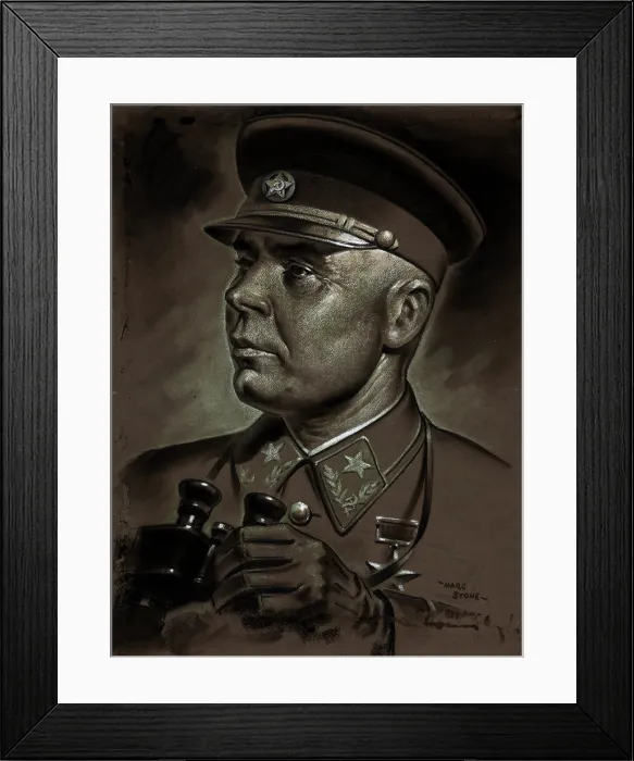 Framed Print : Marshal Semyon Timoshenko, between 1939 and 1946. Creators: Central Office of Information, Marc Stone Framed Print : Marshal Semyon Timoshenko, between 1939 and 1946. Creators: Central Office of Information, Marc Stone