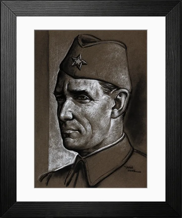 Framed Print : Marshal Josip Broz Tito, between 1939 and 1946. Creators: Central Office of Information, Marc Stone Framed Print : Marshal Josip Broz Tito, between 1939 and 1946. Creators: Central Office of Information, Marc Stone