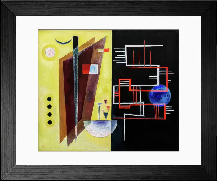 Framed Print : Inner Alliance, 1929. Creator: Kandinsky, Wassily Vasilyevich (1866-1944) Framed Print : Inner Alliance, 1929. Creator: Kandinsky, Wassily Vasilyevich (1866-1944)