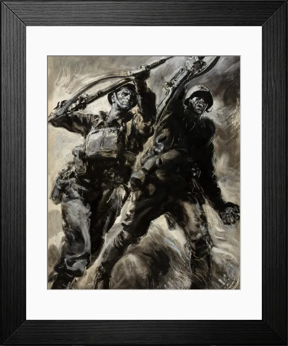 Framed Print : Unity of Strength - WWII poster, between 1939-1946. Creators: Rowland Hilder, Central Office of Information Framed Print : Unity of Strength - WWII poster, between 1939-1946. Creators: Rowland Hilder, Central Office of Information