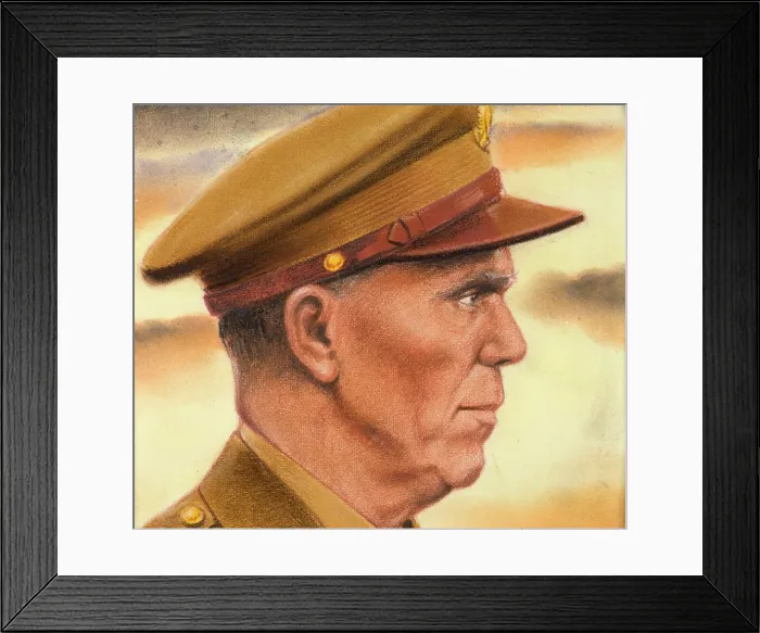 Framed Print : General George C Marshall, c1943. Creators: William Timym, Central Office of Information Framed Print : General George C Marshall, c1943. Creators: William Timym, Central Office of Information