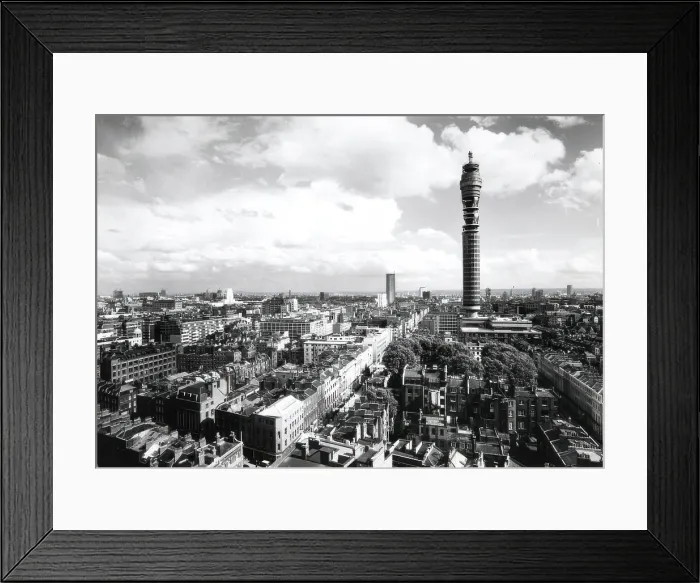 Framed Print : ' The Post Office Tower during construction, London, between 1961 and 1967. Creator: Property Services Agency Framed Print : ' The Post Office Tower during construction, London, between 1961 and 1967. Creator: Property Services Agency