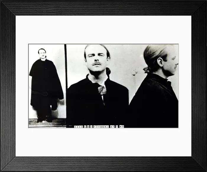 Framed Print : A police photograph of Geoffrey Wladislas Vaile Potocki de Montalk, c1932. Creator: Unknown Framed Print : A police photograph of Geoffrey Wladislas Vaile Potocki de Montalk, c1932. Creator: Unknown