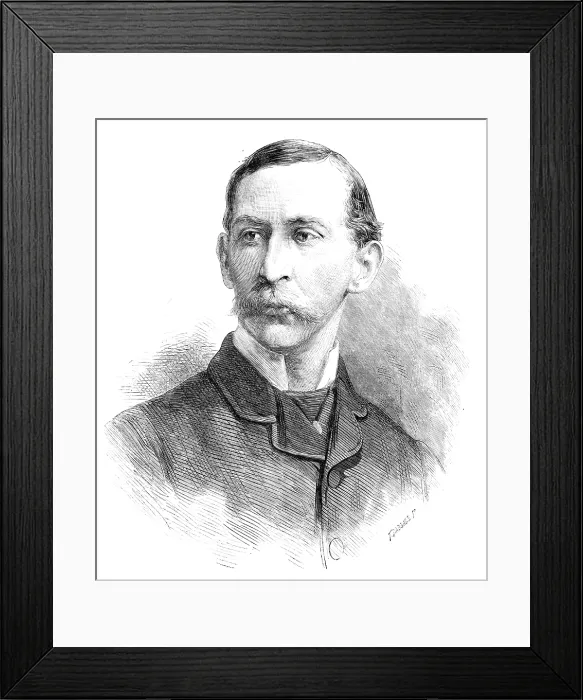 Framed Print : Mr. C. E. Howard Vincent, Director of Criminal Investigations, Metropolitan Police Department, 1883. Creator: F. Babbage Framed Print : Mr. C. E. Howard Vincent, Director of Criminal Investigations, Metropolitan Police Department, 1883. Creator: F. Babbage