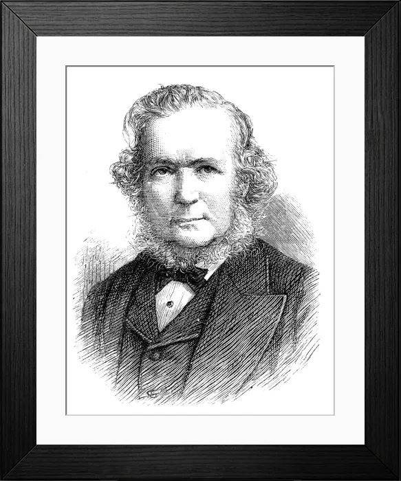 Framed Print : The late Mr. George Cole, landscape-painter, 1883. Creator: Unknown Framed Print : The late Mr. George Cole, landscape-painter, 1883. Creator: Unknown