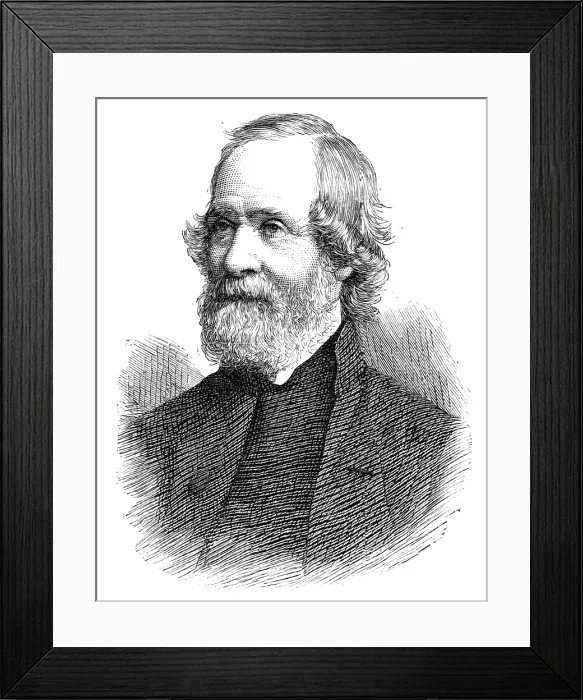 Framed Print : The late Rev. Dr. Stebbing, first editor of 'The Athenaeum', 1883. Creator: Unknown Framed Print : The late Rev. Dr. Stebbing, first editor of 'The Athenaeum', 1883. Creator: Unknown