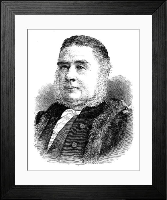 Framed Print : Sir Joseph Devereux, Mayor of Windsor, 1883. Creator: Unknown Framed Print : Sir Joseph Devereux, Mayor of Windsor, 1883. Creator: Unknown