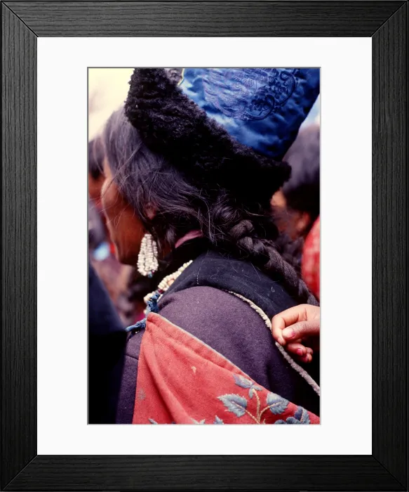 Framed Print : Woman and child, Ladakh, India, 1988. Creator: Amanda Waite Framed Print : Woman and child, Ladakh, India, 1988. Creator: Amanda Waite