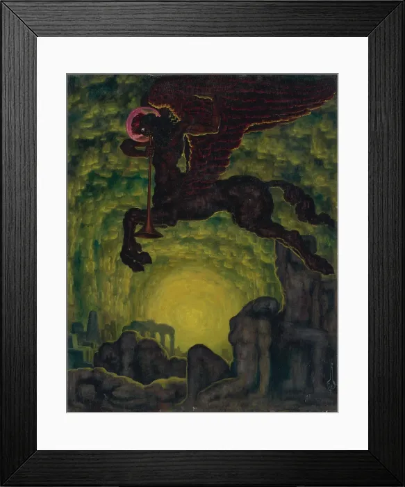Framed Print : L'appel mysterieux, 1924. Creator: Nikolay Kalmakov. L'appel mysterieux, 1924. Creator: Nikolay Kalmakov Framed Print : L'appel mysterieux, 1924. Creator: Nikolay Kalmakov. L'appel mysterieux, 1924. Creator: Nikolay Kalmakov