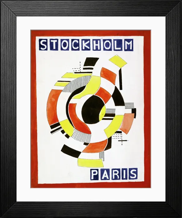 Framed Print : The Cover of the Souvenir Program for the Balle. Detail, 1922. Creator: Fernand Leger Framed Print : The Cover of the Souvenir Program for the Balle. Detail, 1922. Creator: Fernand Leger