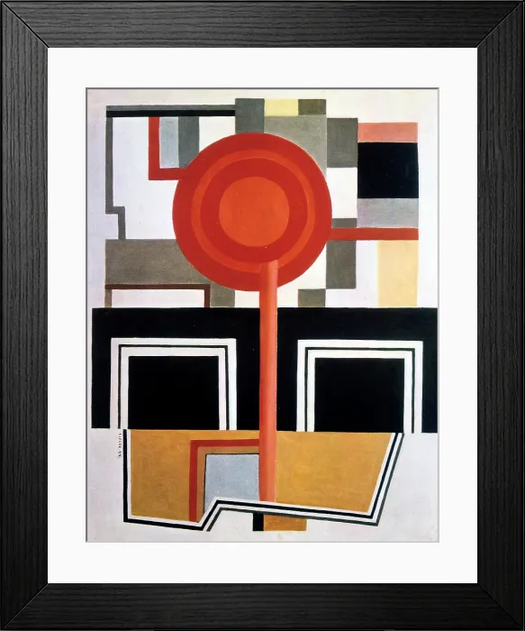 Framed Print : Composition, 1924. Creator: Fernand Leger. Composition, 1924. Creator: Fernand Leger Framed Print : Composition, 1924. Creator: Fernand Leger. Composition, 1924. Creator: Fernand Leger