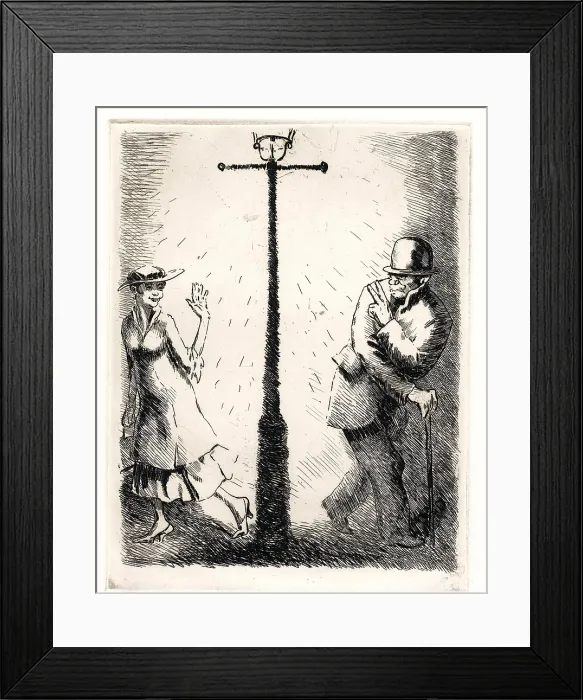 Framed Print : Five! - 'Two!'. From the Series The Seven Deadly Sins, 1923. Creator: Vasyl Masyutin. Five! - 'Two!'. From the Series The Seven Deadly Sins, 1923 Framed Print : Five! - 'Two!'. From the Series The Seven Deadly Sins, 1923. Creator: Vasyl Masyutin. Five! - 'Two!'. From the Series The Seven Deadly Sins, 1923