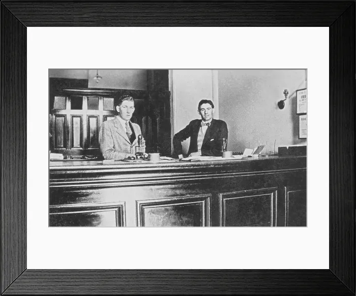 Framed Print : Bank of Australasia, Tamworth, New South Wales, 1925. Creator: Jack Bain Framed Print : Bank of Australasia, Tamworth, New South Wales, 1925. Creator: Jack Bain