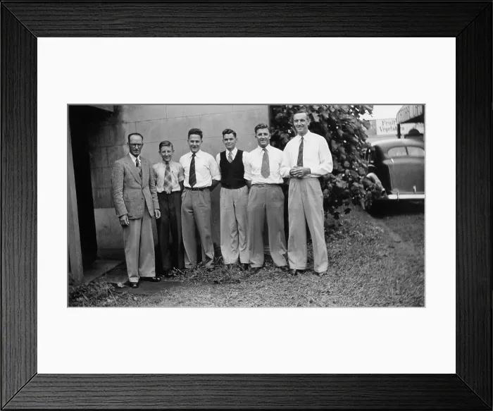 Framed Print : ANZ Bank, Formerly - Bank of Australasia, Kingaroy, Queensland, 1954. Creator: Jack Bain Framed Print : ANZ Bank, Formerly - Bank of Australasia, Kingaroy, Queensland, 1954. Creator: Jack Bain