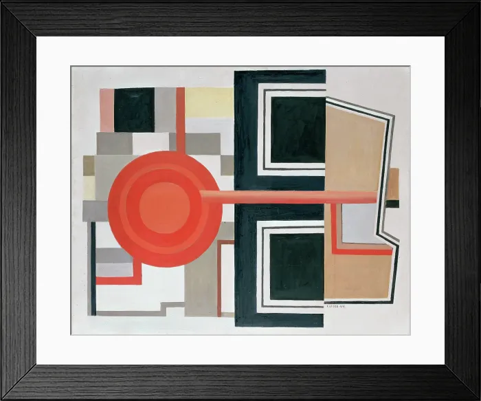 Framed Print : Composition, 1924. Creator: Fernand Leger. Composition, 1924. Creator: Fernand Leger Framed Print : Composition, 1924. Creator: Fernand Leger. Composition, 1924. Creator: Fernand Leger