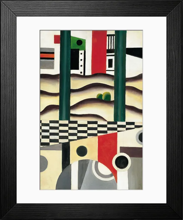Framed Print : The Bridge, 1923. Creator: Fernand Leger Framed Print : The Bridge, 1923. Creator: Fernand Leger