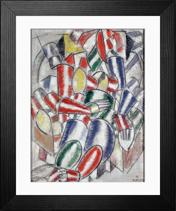 Framed Print : A Sitting Woman, 1913. Creator: Fernand Leger. A Sitting Woman, 1913. Creator: Fernand Leger Framed Print : A Sitting Woman, 1913. Creator: Fernand Leger. A Sitting Woman, 1913. Creator: Fernand Leger