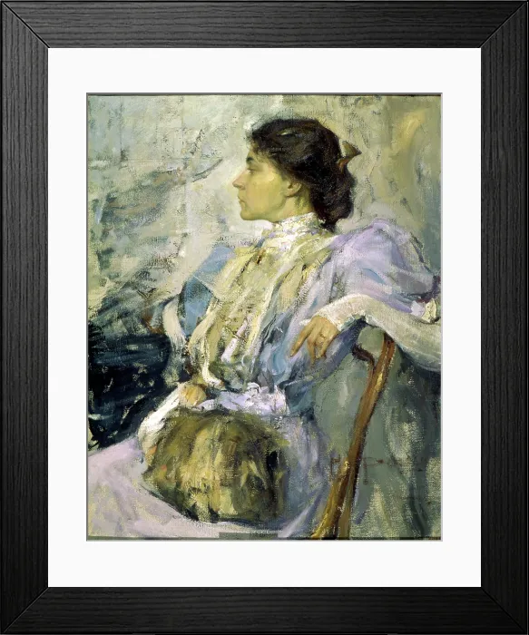 Framed Print : Female Portrait, 1908. Creator: Nikolay Feshin. Female Portrait, 1908. Creator: Nikolay Feshin Framed Print : Female Portrait, 1908. Creator: Nikolay Feshin. Female Portrait, 1908. Creator: Nikolay Feshin