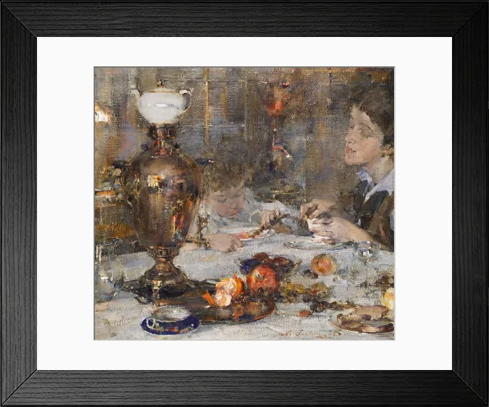 Framed Print : Portrait of Artist's Wife and Daughter, 1925. Creator: Nikolay Feshin. Portrait of Artist's Wife and Daughter, 1925. Creator: Nikolay Feshin Framed Print : Portrait of Artist's Wife and Daughter, 1925. Creator: Nikolay Feshin. Portrait of Artist's Wife and Daughter, 1925. Creator: Nikolay Feshin