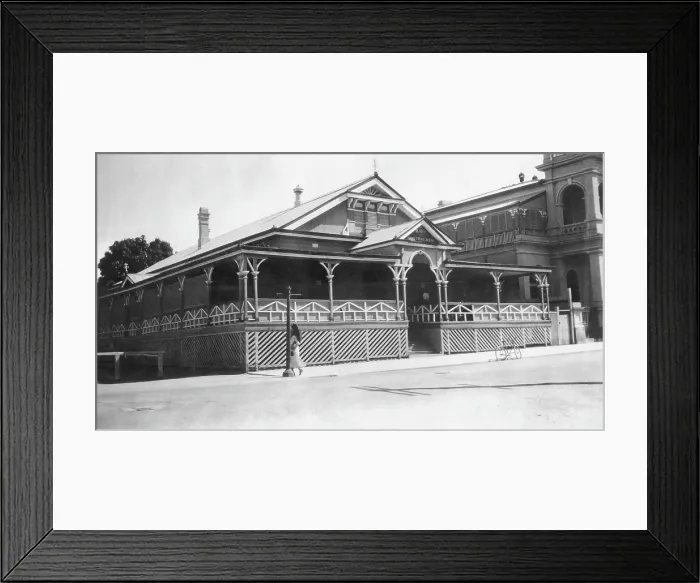 Framed Print : Bank of Australasia, Charters Towers, Queensland, 1933. Creator: Jack Bain Framed Print : Bank of Australasia, Charters Towers, Queensland, 1933. Creator: Jack Bain