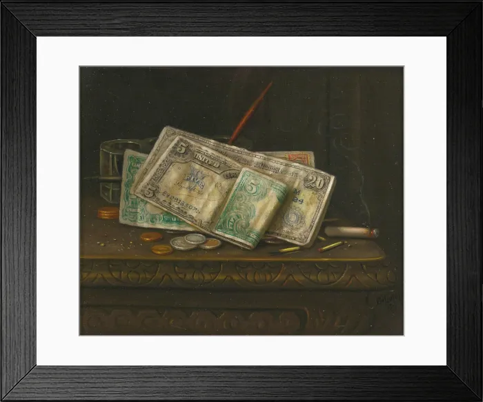 Framed Print : Still Life, early-mid 20th century. Creator: Charles Alfred Meurer Framed Print : Still Life, early-mid 20th century. Creator: Charles Alfred Meurer