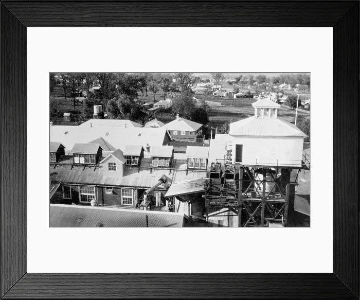 Framed Print : Nestle's Factory, Toogoolawah, Queensland, 1926. Creator: Jack Bain. Nestle's Factory, Toogoolawah, Queensland, 1926. Creator: Jack Bain Framed Print : Nestle's Factory, Toogoolawah, Queensland, 1926. Creator: Jack Bain. Nestle's Factory, Toogoolawah, Queensland, 1926. Creator: Jack Bain