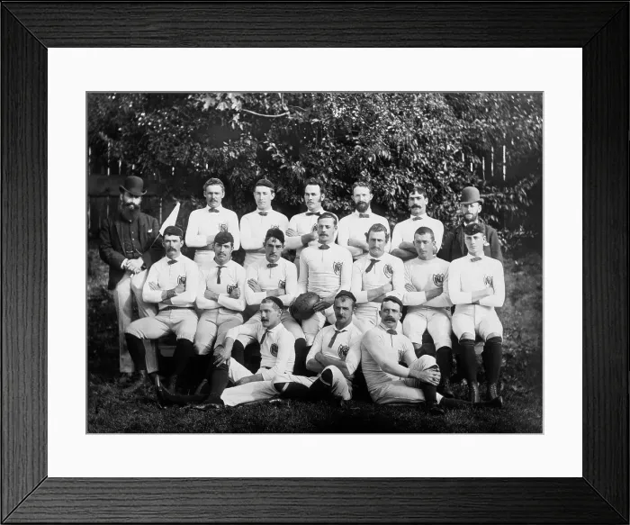 Framed Print : English Rugby Union team, c1900s. Creator: Robert Augustus Henry L'Estrange. English Rugby Union team, c1900s. Creator: Robert Augustus Henry L'Estrange Framed Print : English Rugby Union team, c1900s. Creator: Robert Augustus Henry L'Estrange. English Rugby Union team, c1900s. Creator: Robert Augustus Henry L'Estrange