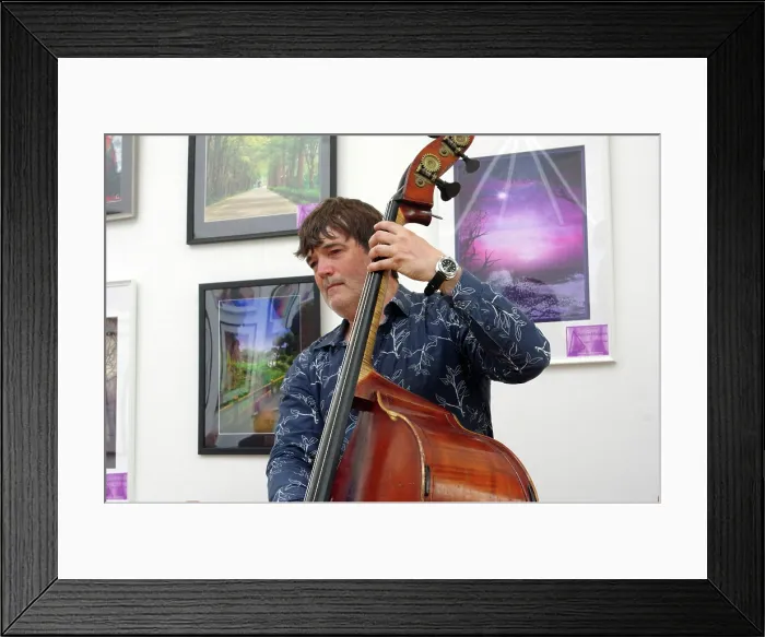 Framed Print : Andy Cleyndert, Jo Harrop and Friends, Clocktower Cafe Jazz Club, Croyden, London, 29 May 2025 Framed Print : Andy Cleyndert, Jo Harrop and Friends, Clocktower Cafe Jazz Club, Croyden, London, 29 May 2025