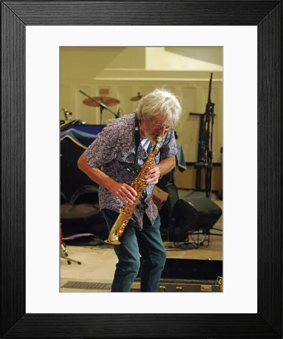 Framed Print : Tim Whitehead, Tim Whitehead Quintet, Chris Coull Promotion, St Andrew's Church, August 2025 Framed Print : Tim Whitehead, Tim Whitehead Quintet, Chris Coull Promotion, St Andrew's Church, August 2025