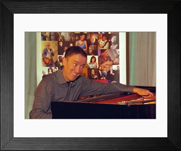 Framed Print : Geoff Keezer, Gillian Margot - Geoff Keezer Duo, Watermill Jazz Club, Dorking, Surrey, 2 Sep 2025 Framed Print : Geoff Keezer, Gillian Margot - Geoff Keezer Duo, Watermill Jazz Club, Dorking, Surrey, 2 Sep 2025