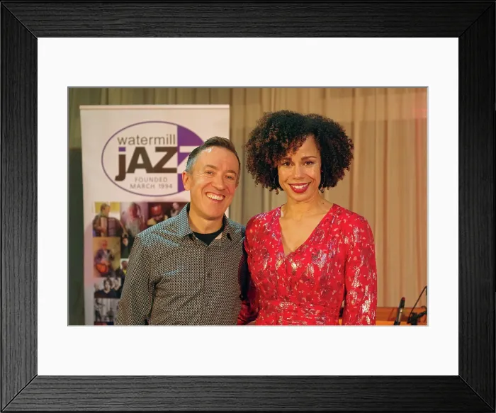 Framed Print : Gillian Margot - Geoff Keezer Duo, Watermill Jazz Club, Dorking, Surrey, 2 Sept 2025 Creator: Brian O'Connor. Gillian Margot - Geoff Keezer Duo Framed Print : Gillian Margot - Geoff Keezer Duo, Watermill Jazz Club, Dorking, Surrey, 2 Sept 2025 Creator: Brian O'Connor. Gillian Margot - Geoff Keezer Duo
