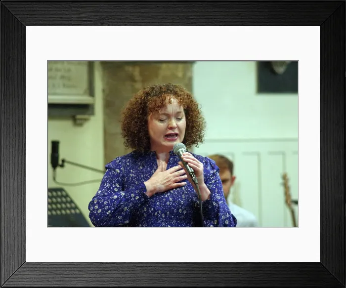 Framed Print : Zoe Francis, Zoe Francis and Friends, Chris Coull Promotion, St Andrew's Church, Hove, July 2025 Framed Print : Zoe Francis, Zoe Francis and Friends, Chris Coull Promotion, St Andrew's Church, Hove, July 2025
