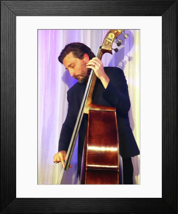 Framed Print : Ferg Ireland, Georgia Cecile Quartet, Watermill Jazz Club, Dorking, Surrey, 7 October 2025 Framed Print : Ferg Ireland, Georgia Cecile Quartet, Watermill Jazz Club, Dorking, Surrey, 7 October 2025