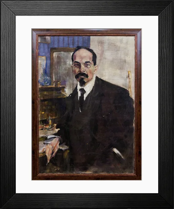 Framed Print : Portrait of Anatoly Vasilyevich Lunacharsky (1875-1933), 1920. Creator: Nikolay Feshin Framed Print : Portrait of Anatoly Vasilyevich Lunacharsky (1875-1933), 1920. Creator: Nikolay Feshin