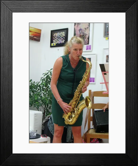 Framed Print : Jo Fooks, Jo Harrop and Friends, Clocktower Cafe Jazz Club, Croyden, London, 29 May 2025 Framed Print : Jo Fooks, Jo Harrop and Friends, Clocktower Cafe Jazz Club, Croyden, London, 29 May 2025