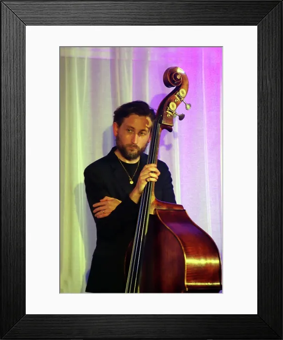 Framed Print : Ferg Ireland, Georgia Cecile Quartet, Watermill Jazz Club, Dorking, Surrey, 7 October 2025 Framed Print : Ferg Ireland, Georgia Cecile Quartet, Watermill Jazz Club, Dorking, Surrey, 7 October 2025